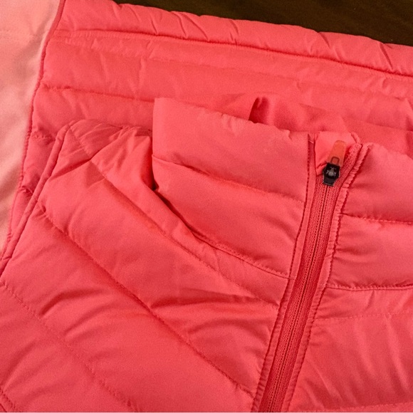Lucy Coral and Pink Quilted Vest - Picture 6 of 10